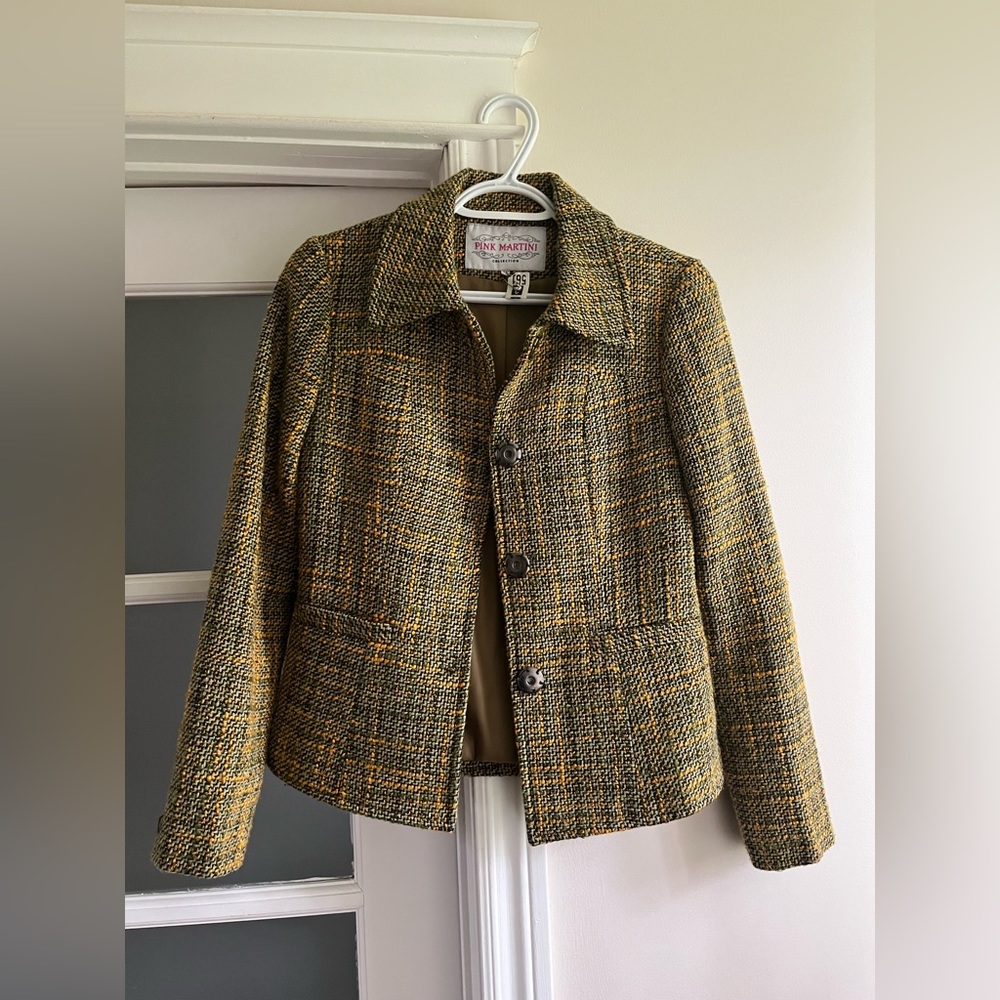 Pink martini blazer xs